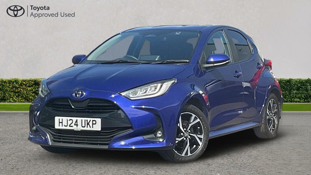 Toyota Yaris 1.5 Vvt-h Design E-cvt Euro 6 Ss HJ24UKP Blue #5