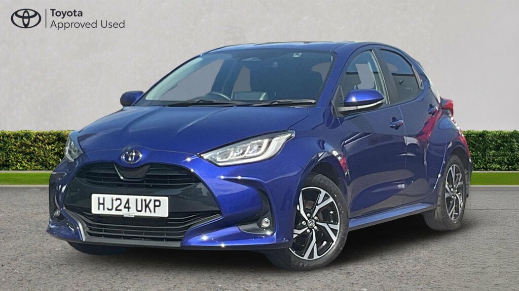 Toyota Yaris 1.5 Vvt-h Design E-cvt Euro 6 Ss HJ24UKP Blue #6