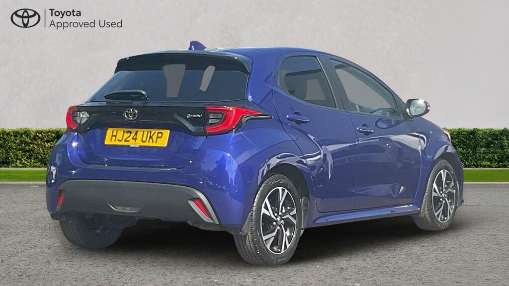 Toyota Yaris 1.5 Vvt-h Design E-cvt Euro 6 Ss HJ24UKP Blue #3