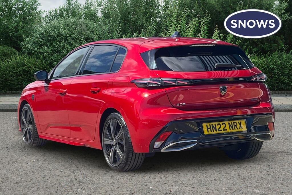 Peugeot 308 1.6 12.4Kwh Gt Premium E-eat Euro 6 Ss Red #3