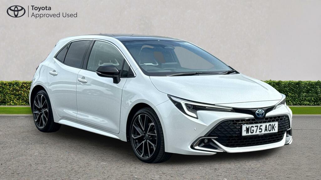 Toyota Corolla 1.8 Vvt-h Excel Cvt Euro 6 Ss White