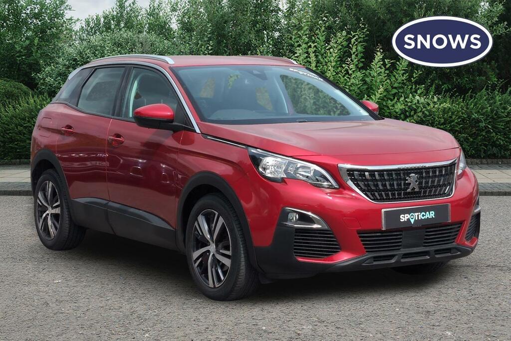 Peugeot 3008 1.5 Bluehdi Active Eat Euro 6 Ss Red