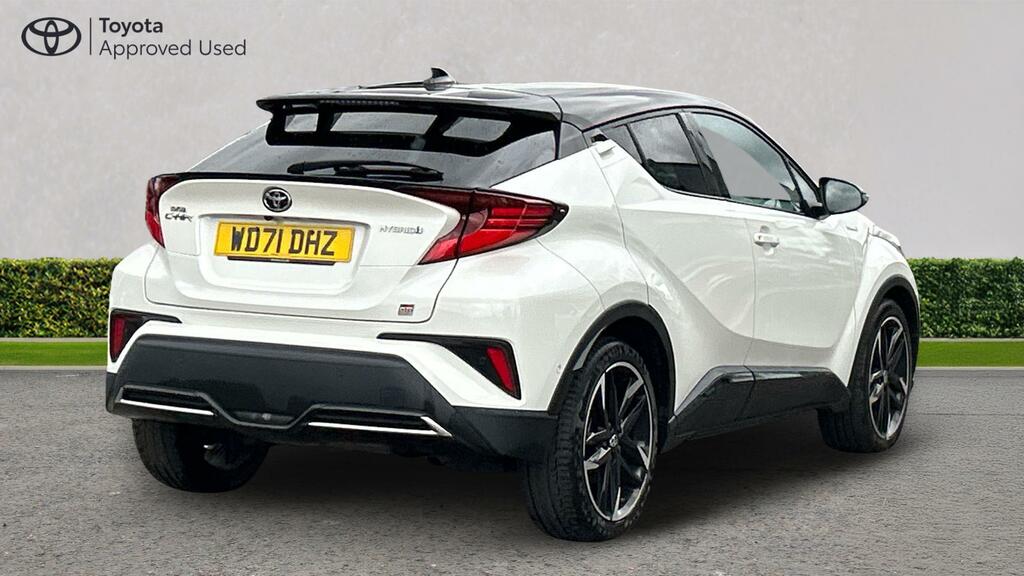 Toyota C-Hr 1.8 Vvt-h Gr Sport Cvt Euro 6 Ss WD71DHZ White #2
