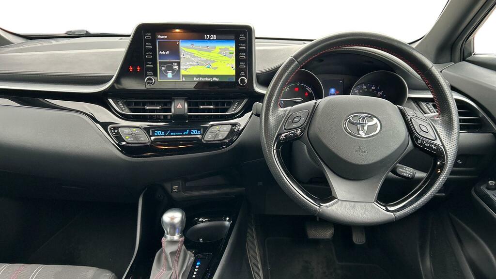 Toyota C-Hr 1.8 Vvt-h Gr Sport Cvt Euro 6 Ss WD71DHZ White #6