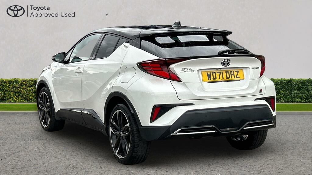 Toyota C-Hr 1.8 Vvt-h Gr Sport Cvt Euro 6 Ss WD71DHZ White #4