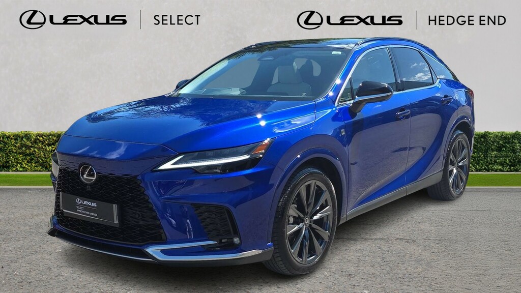 Lexus RX 2.5 450H 18.1Kwh F Sport Design Suv Pl HV26UCL Blue #3