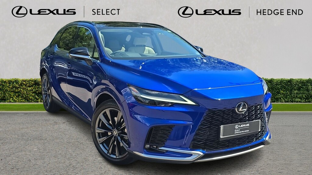 Lexus RX 2.5 450H 18.1Kwh F Sport Design Suv Pl HV26UCL Blue