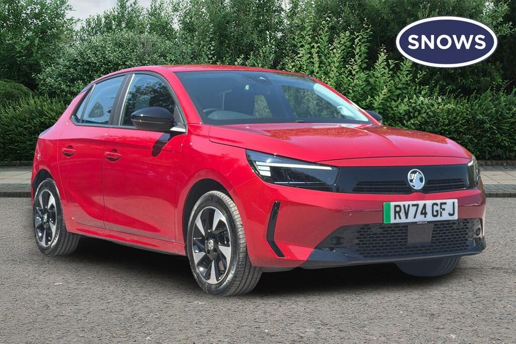 Vauxhall Corsa-e 50Kwh Design RV74GFJ Red