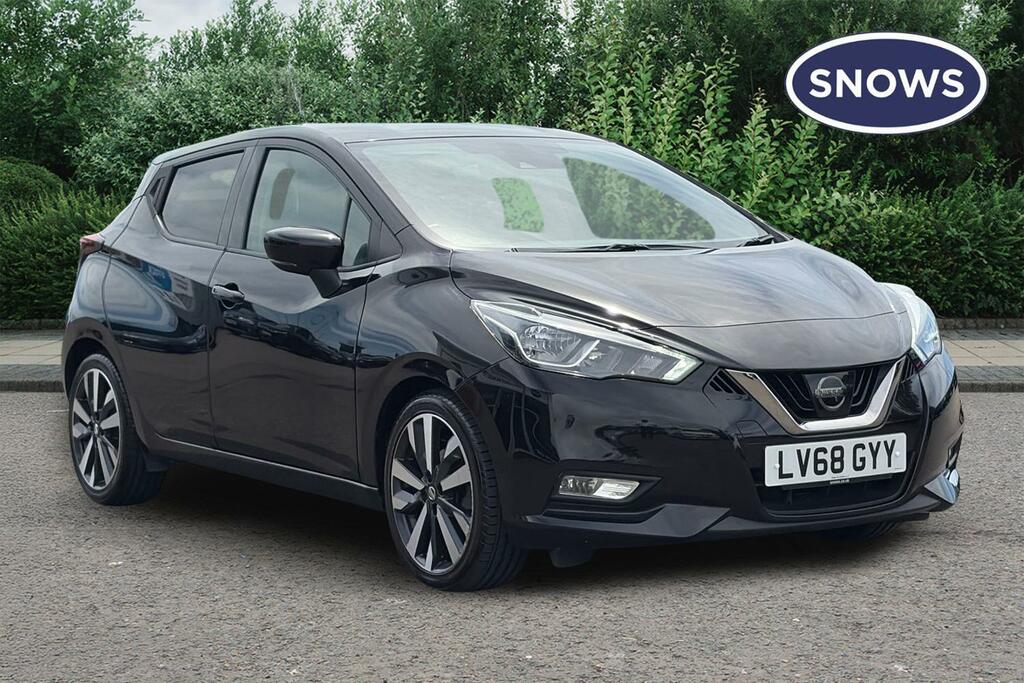 Nissan Micra 0.9 Ig-t Tekna Euro 6 Ss Black