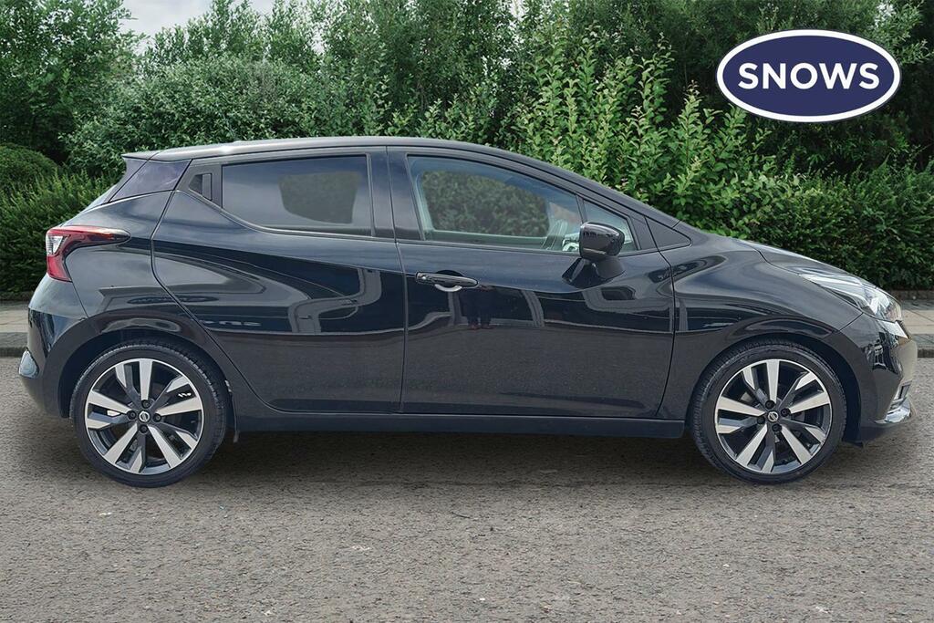 Nissan Micra 0.9 Ig-t Tekna Euro 6 Ss LV68GYY Black #2