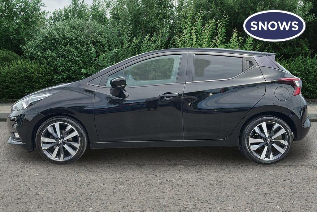 Nissan Micra 0.9 Ig-t Tekna Euro 6 Ss LV68GYY Black #6