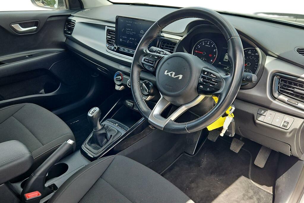 Kia RIO 1.0 T-gdi 2 Euro 6 Ss WF23GRX Silver #6