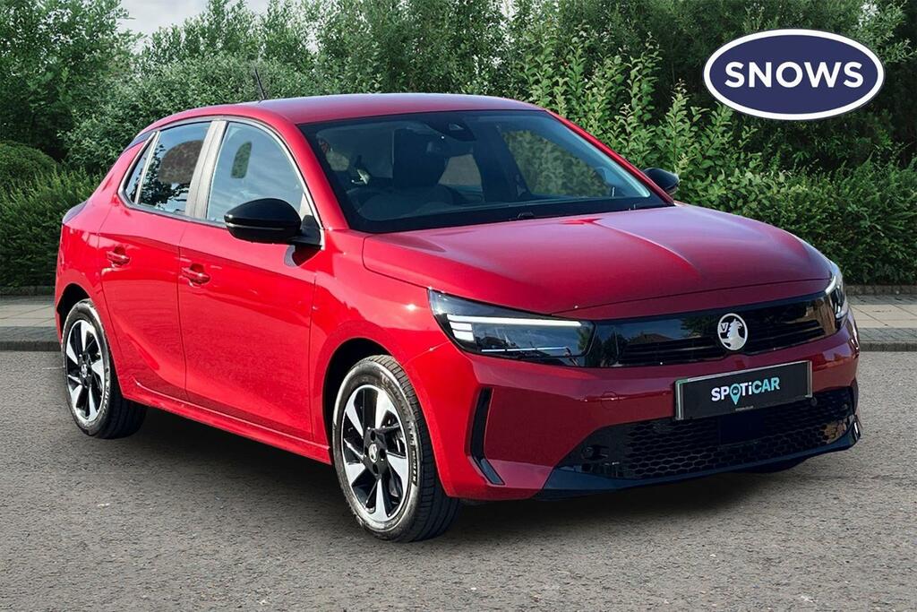 Vauxhall Corsa-e 50Kwh Design AU74WVV Red