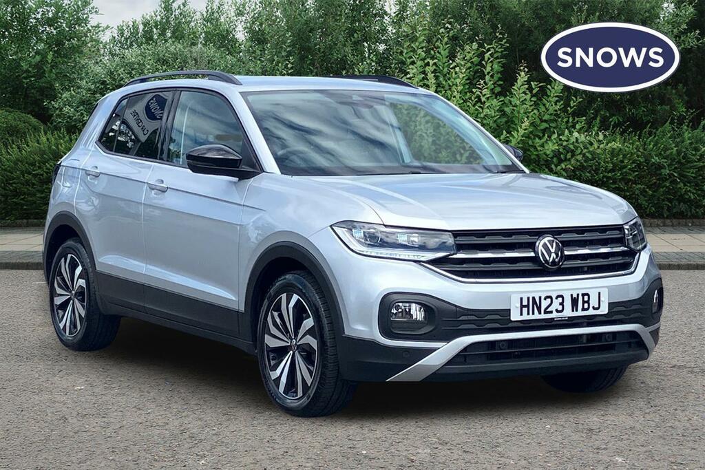 Volkswagen T-Cross 1.0 Tsi Black Edition Euro 6 Ss Silver