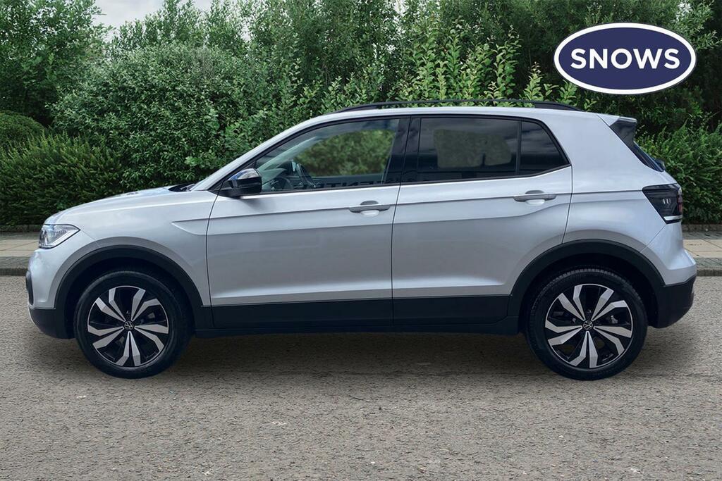 Volkswagen T-Cross 1.0 Tsi Black Edition Euro 6 Ss HN23WBJ Silver #6
