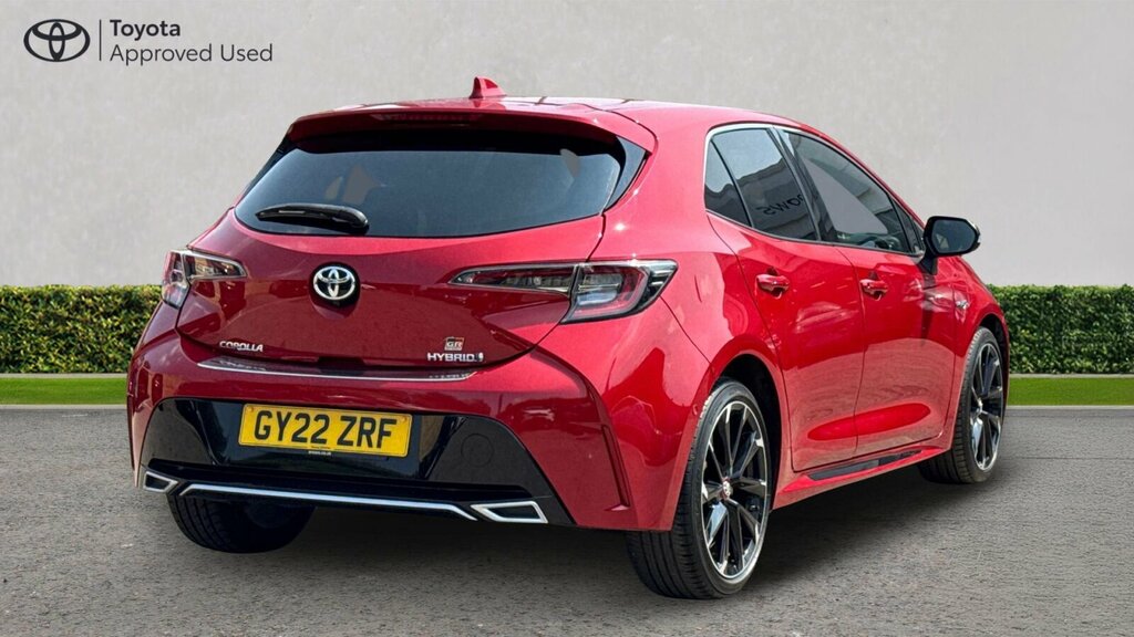 Toyota Corolla 1.8 Vvt-h Gpf Gr Sport Hatchback Hybrid GY22ZRF Red #2