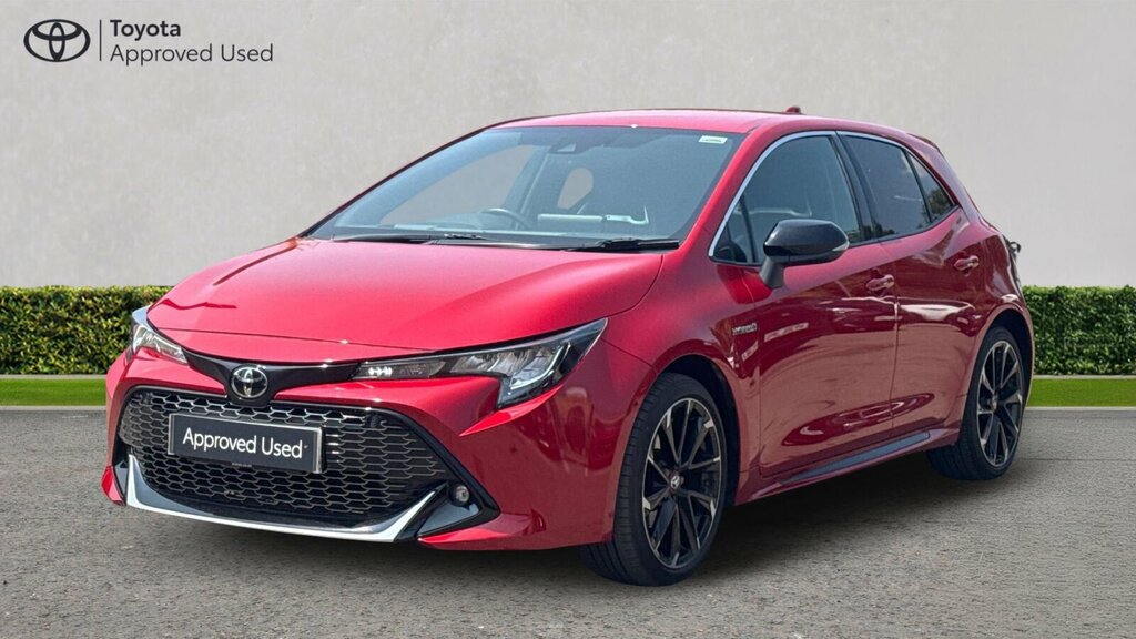 Toyota Corolla 1.8 Vvt-h Gpf Gr Sport Hatchback Hybrid GY22ZRF Red #3