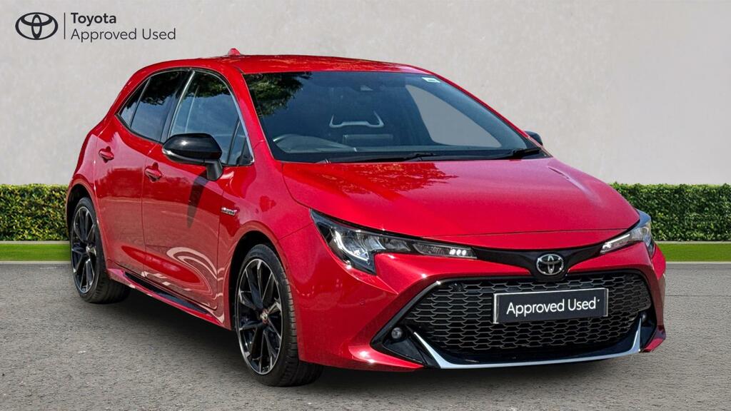 Toyota Corolla 1.8 Vvt-h Gpf Gr Sport Hatchback Hybrid Red