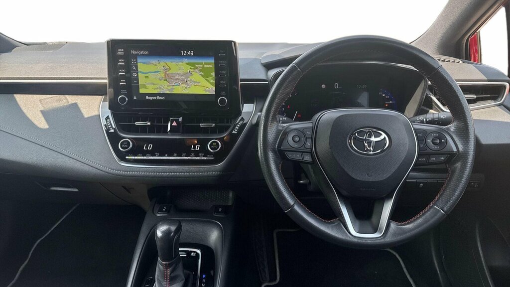 Toyota Corolla 1.8 Vvt-h Gpf Gr Sport Hatchback Hybrid GY22ZRF Red #6
