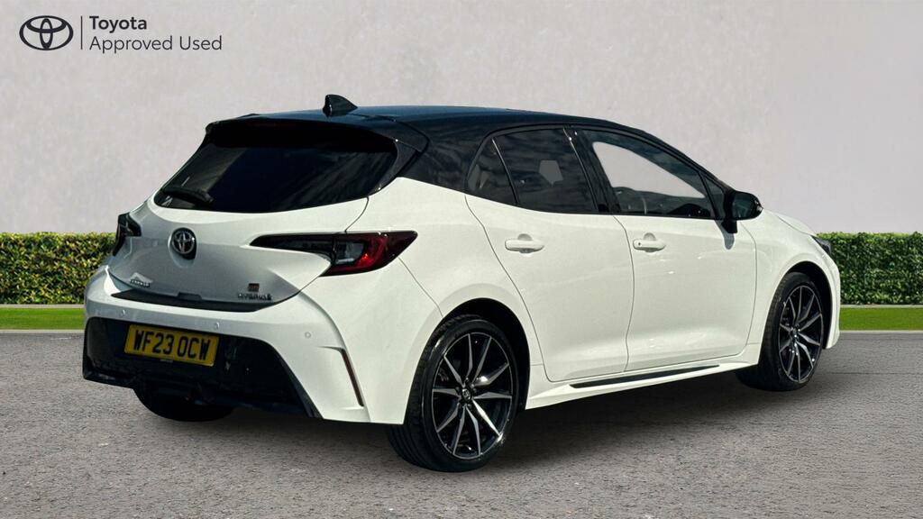 Toyota Corolla 1.8 Vvt-h Gr Sport Cvt Euro 6 Ss WF23OCW White #2