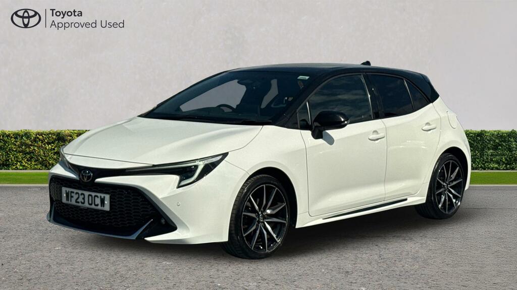 Toyota Corolla 1.8 Vvt-h Gr Sport Cvt Euro 6 Ss WF23OCW White #3