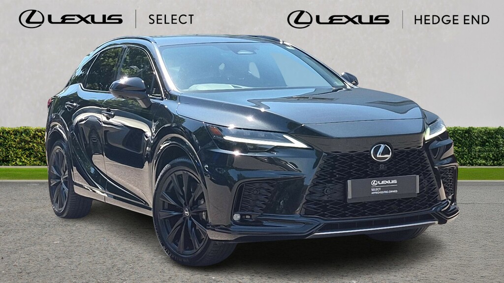 Lexus RX 2.4 500H Turbo F Sport Suv Hybrid Black