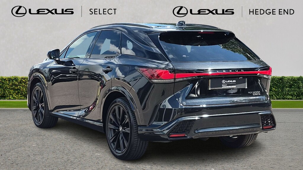 Lexus RX 2.4 500H Turbo F Sport Suv Hybrid Black #4