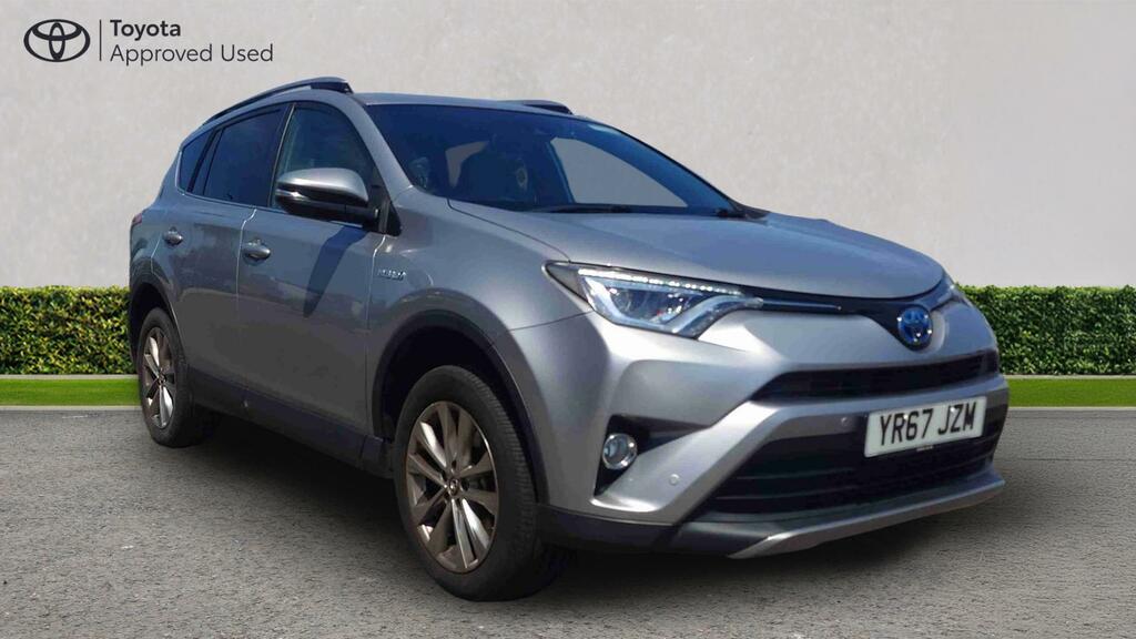Toyota Rav 4 2.5 Vvt-h Excel Cvt 4Wd Euro 6 Ss Safety S Silver