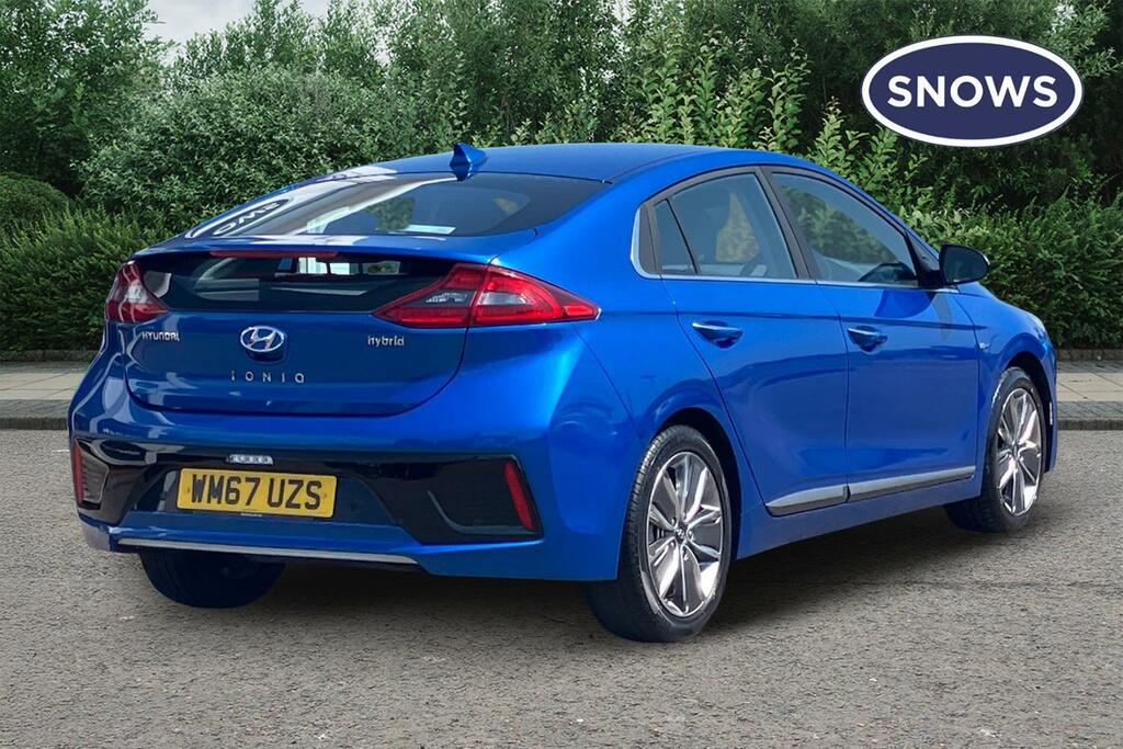 Hyundai Ioniq 1.6 H-gdi Premium Se Dct Euro 6 Ss Blue #3