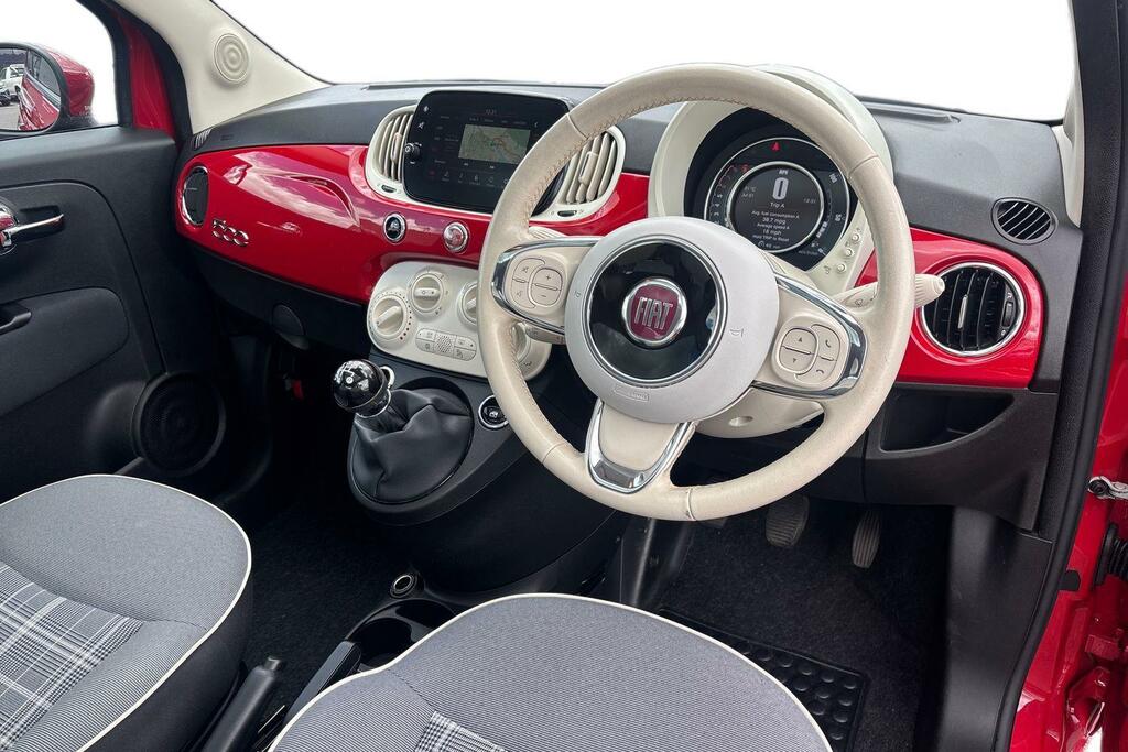 Fiat 500 1.2 Lounge Euro 6 Ss Red #6