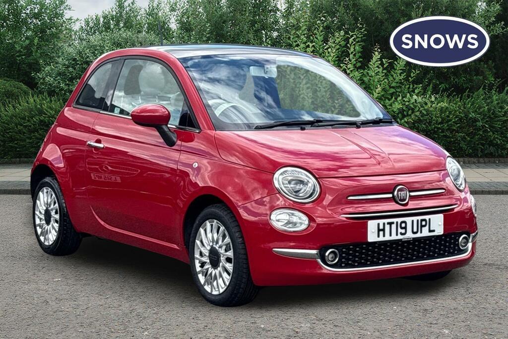 Fiat 500 1.2 Lounge Euro 6 Ss Red