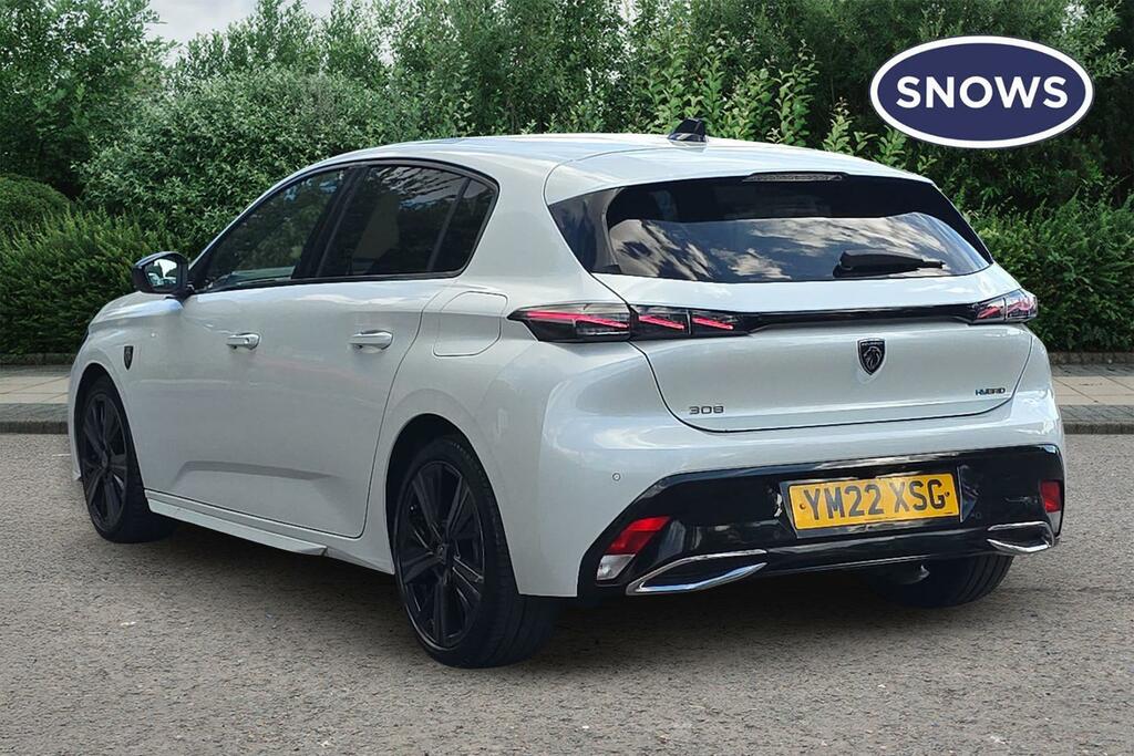 Peugeot 308 1.6 12.4Kwh Gt Premium E-eat Euro 6 Ss White #3