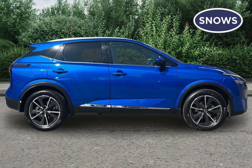Nissan Qashqai 1.3 Dig-t Mhev Tekna Xtron Euro 6 Ss WJ22NKH Blue #4