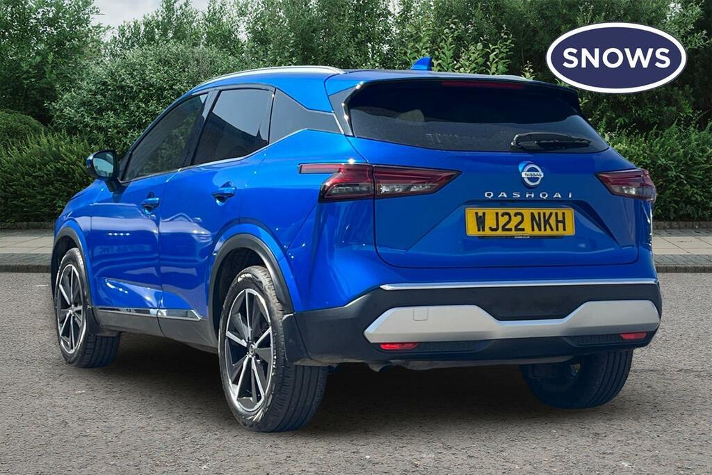 Nissan Qashqai 1.3 Dig-t Mhev Tekna Xtron Euro 6 Ss WJ22NKH Blue #3