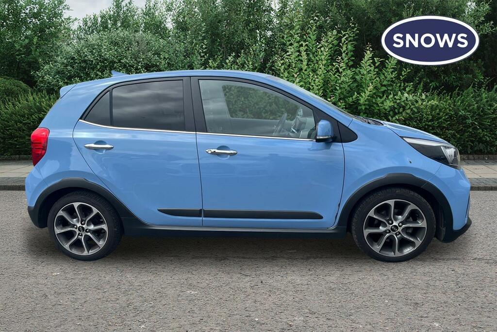 Kia Picanto 1.25 X-line S Euro 6 Blue #4