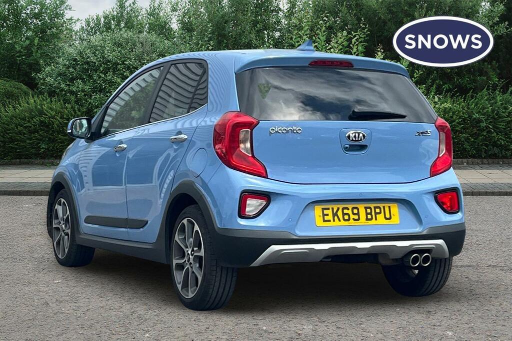 Kia Picanto 1.25 X-line S Euro 6 Blue #3