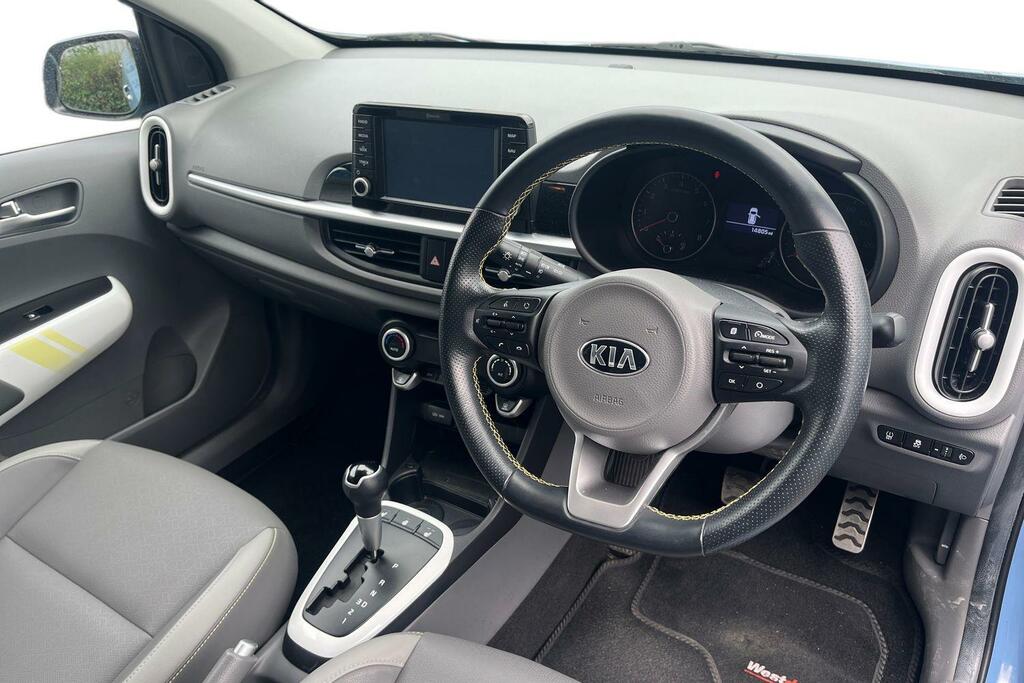 Kia Picanto 1.25 X-line S Euro 6 Blue #6