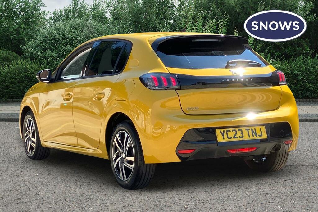 Peugeot 208 1.2 Puretech Allure Premium Euro 6 Ss YC23TNJ Yellow #3