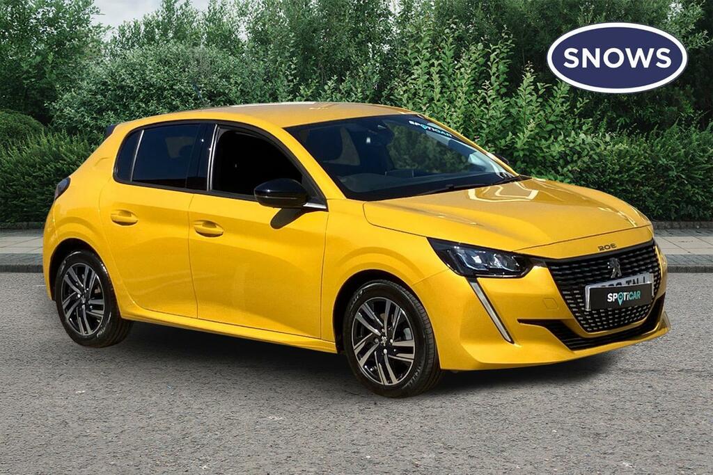 Peugeot 208 1.2 Puretech Allure Premium Euro 6 Ss Yellow