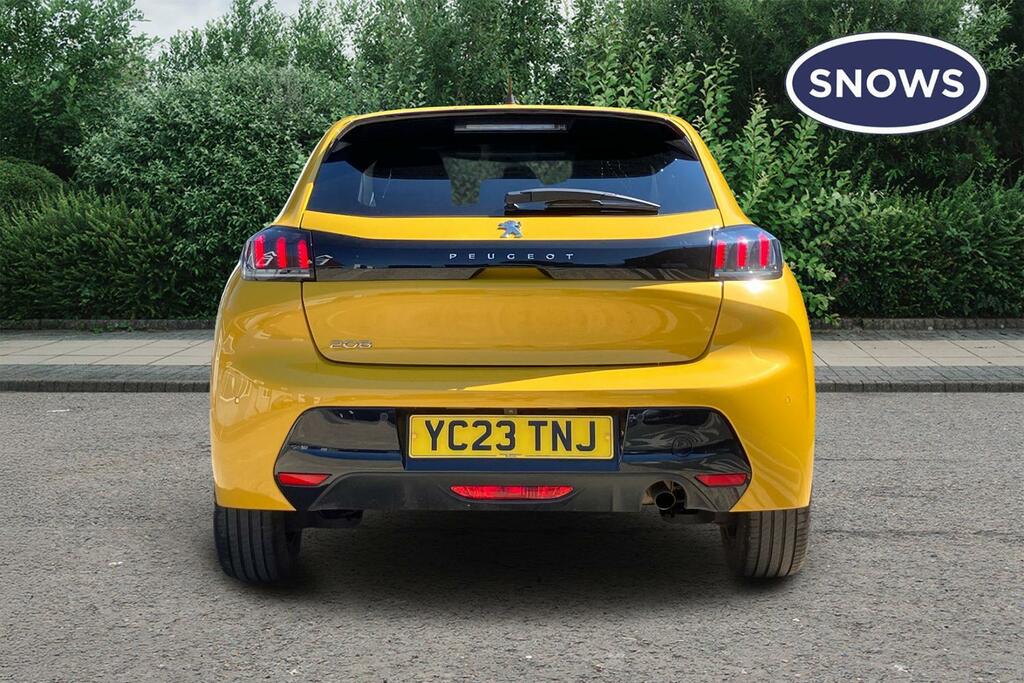 Peugeot 208 1.2 Puretech Allure Premium Euro 6 Ss YC23TNJ Yellow #4