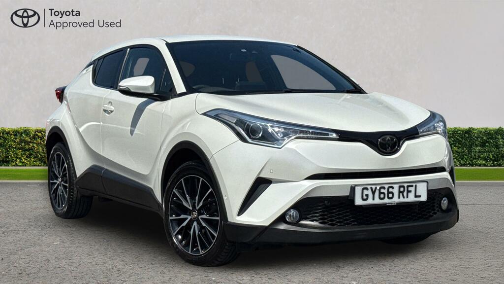 Toyota C-Hr 1.2 Vvt-i Excel Cvt Awd Euro 6 Ss White