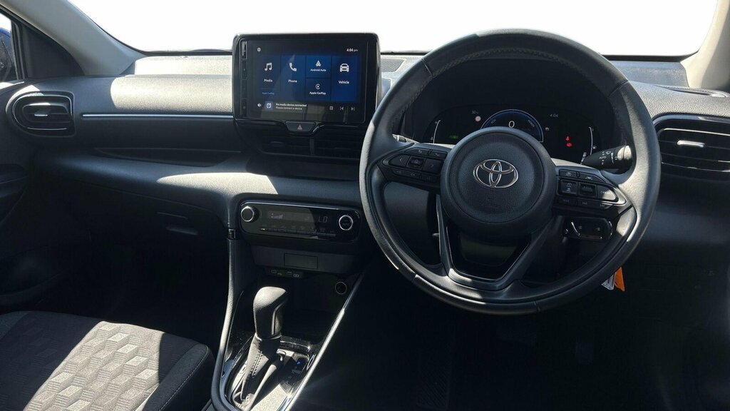 Toyota Yaris 1.5 Vvt-h Design E-cvt Euro 6 Ss HG24UCC Blue #6