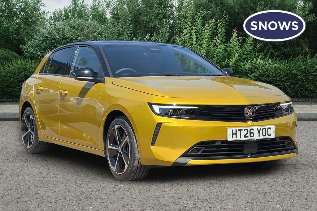 Vauxhall Astra 1.2 Turbo Griffin Euro 6 Ss Yellow
