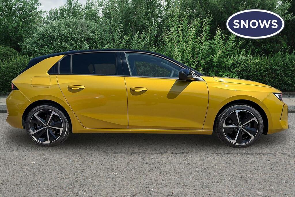 Vauxhall Astra 1.2 Turbo Griffin Euro 6 Ss HT26YOC Yellow #4