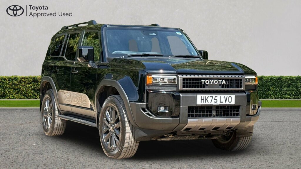 Toyota Land Cruiser 2.8D Mhev Invincible Suv Hybrid 4W Black