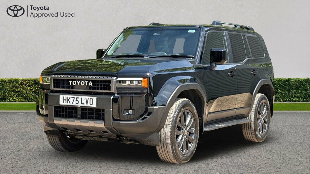 Toyota Land Cruiser 2.8D Mhev Invincible Suv Hybrid 4W Black #3