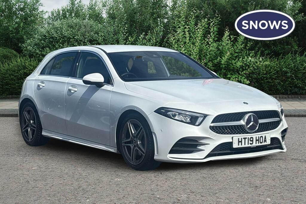 Mercedes-Benz A Class 1.3 A180 Amg Line Executive Euro 6 Ss White