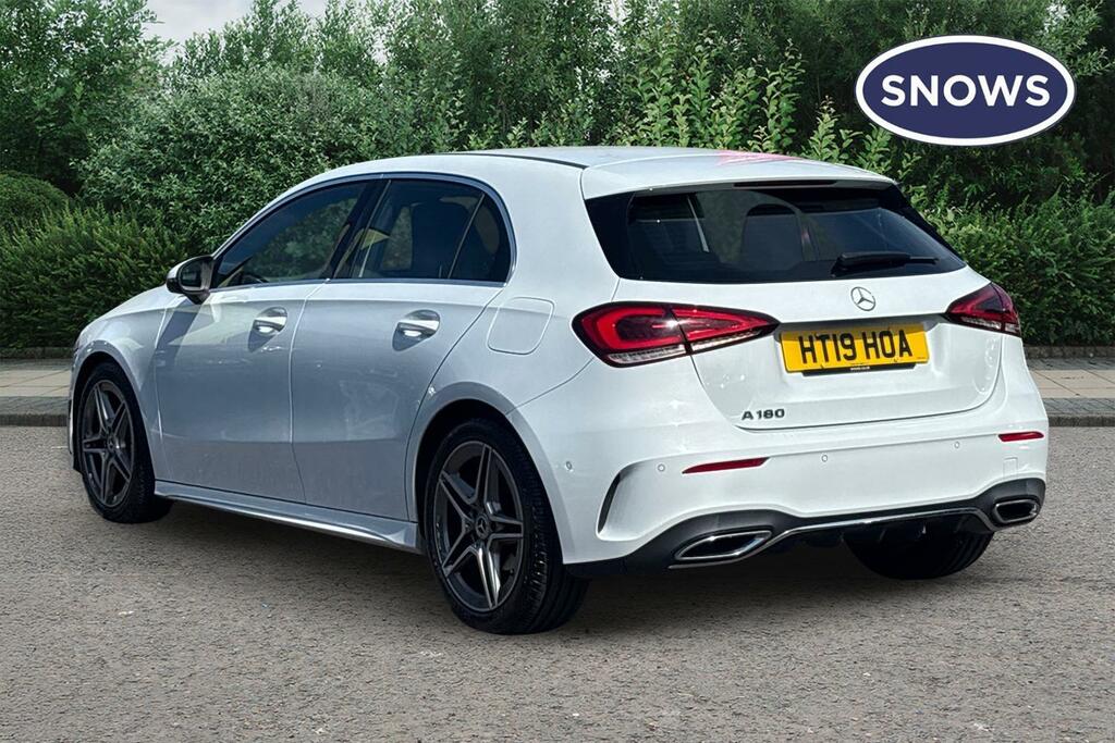 Mercedes-Benz A Class 1.3 A180 Amg Line Executive Euro 6 Ss White #3