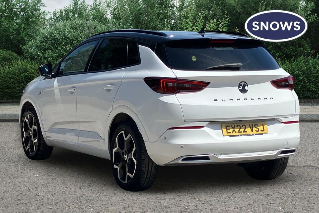 Vauxhall Grandland 1.2 Turbo Ultimate Euro 6 Ss EX22VSJ White #3