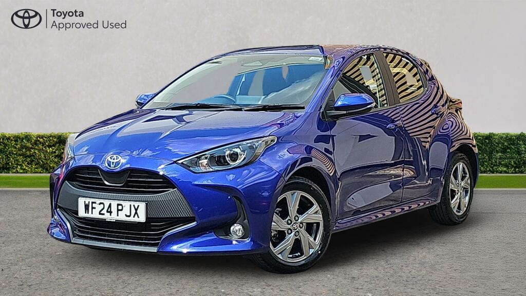 Toyota Yaris 1.5 Vvt-h Icon E-cvt Euro 6 Ss WF24PJX Blue #3